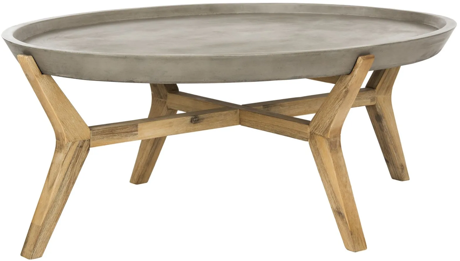 Hadwin Indoor/Outdoor Table in Gray by Safavieh