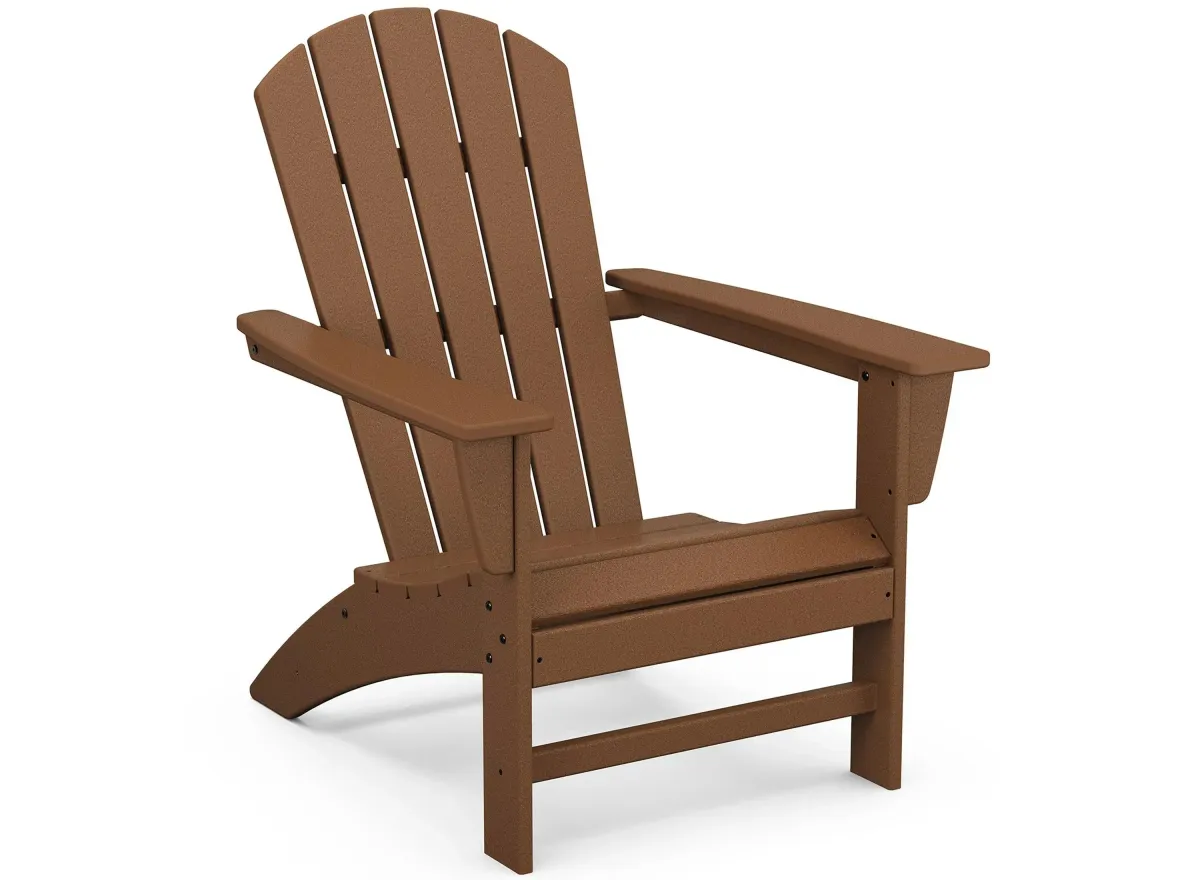 Nautical Adirondack Chair in Teak by Polywood