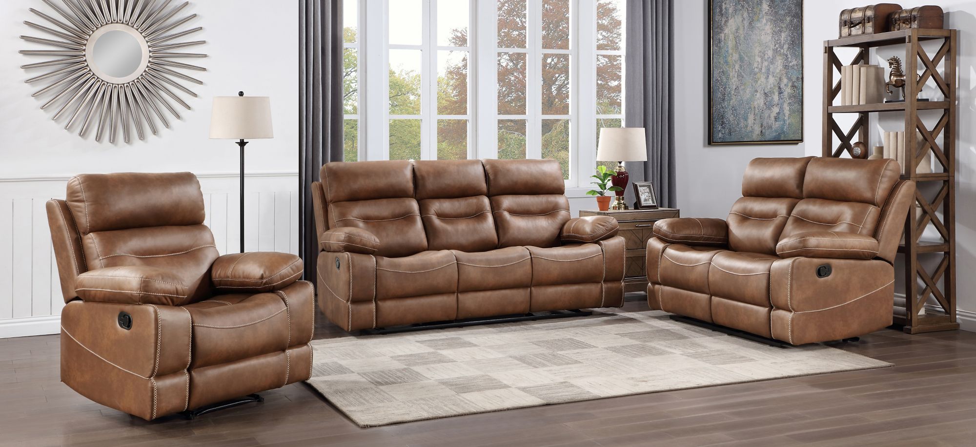 Rudger Motion Upholstery Set 3pc