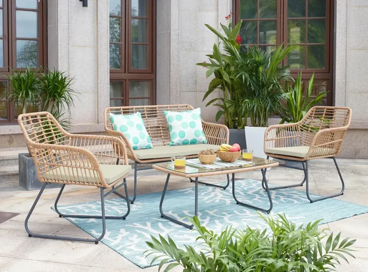 Antibes 2.0 Patio Conversation Set