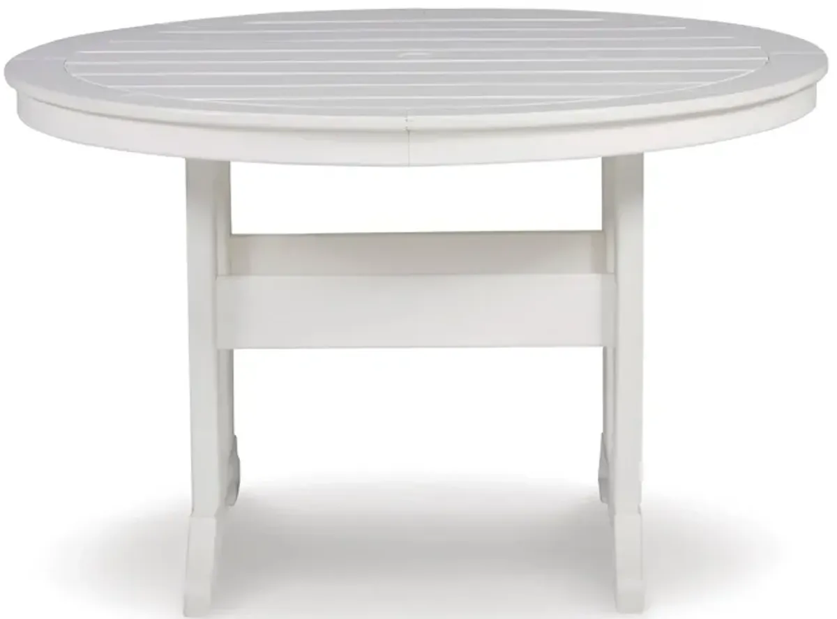 Crescent Luxe Outdoor Dining Table