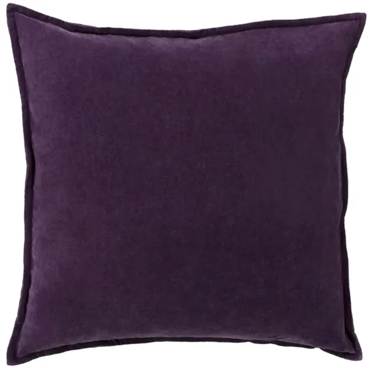 Cotton Velvet 18" Throw Pillow