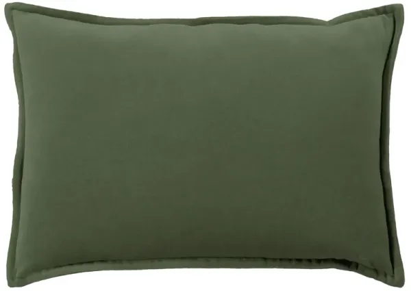 Cotton Velvet 13" x 19" Throw Pillow