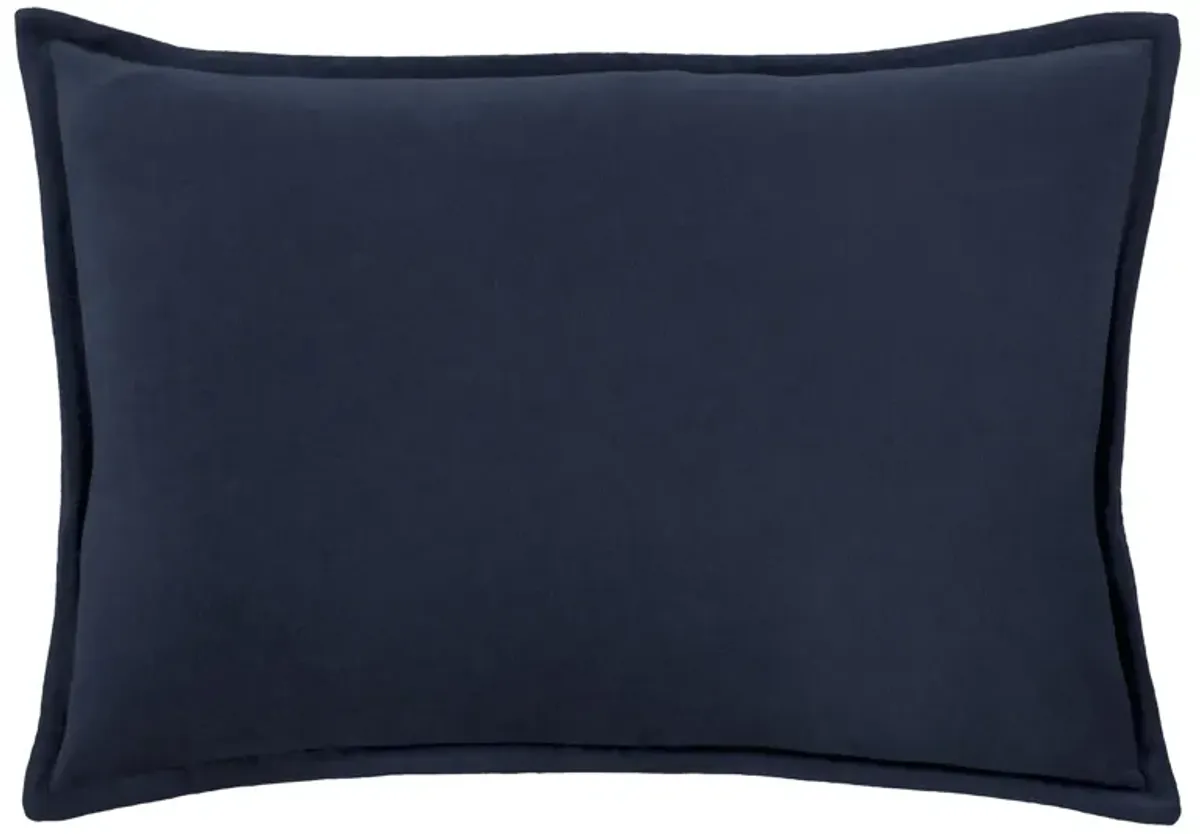 Cotton Velvet 13" x 19" Throw Pillow