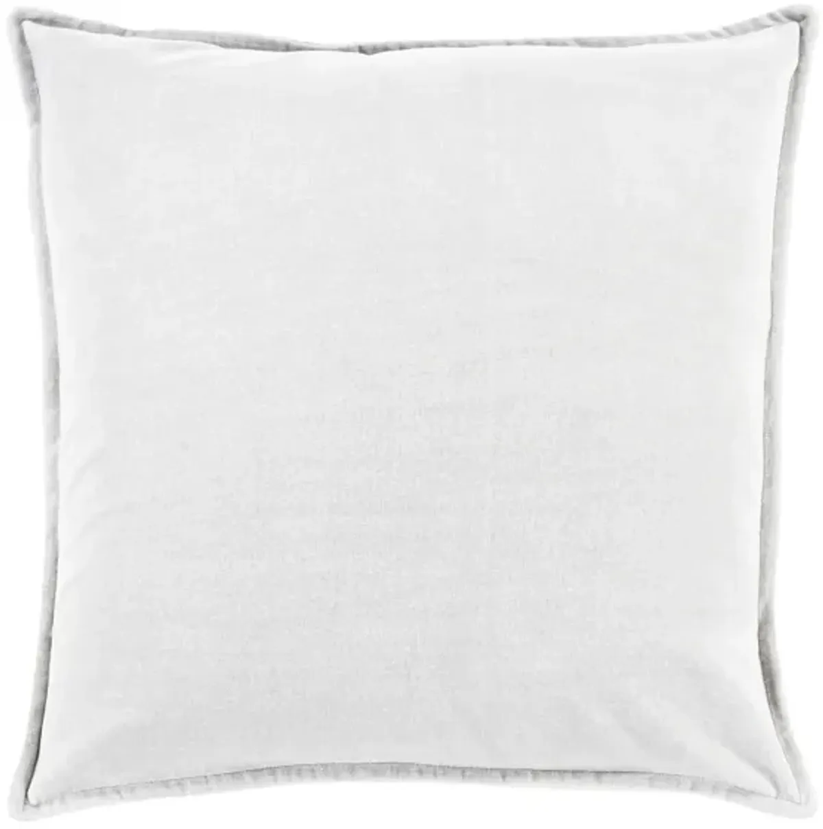 Cotton Velvet 22" Down Throw Pillow