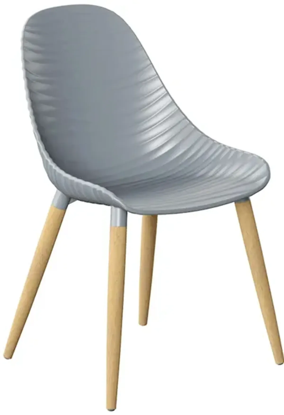 Laica Patio Chair Gray in Gray by International Home Miami