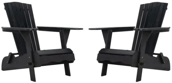 Dilettie Outdoor Adirondack Chairs - Set of 2