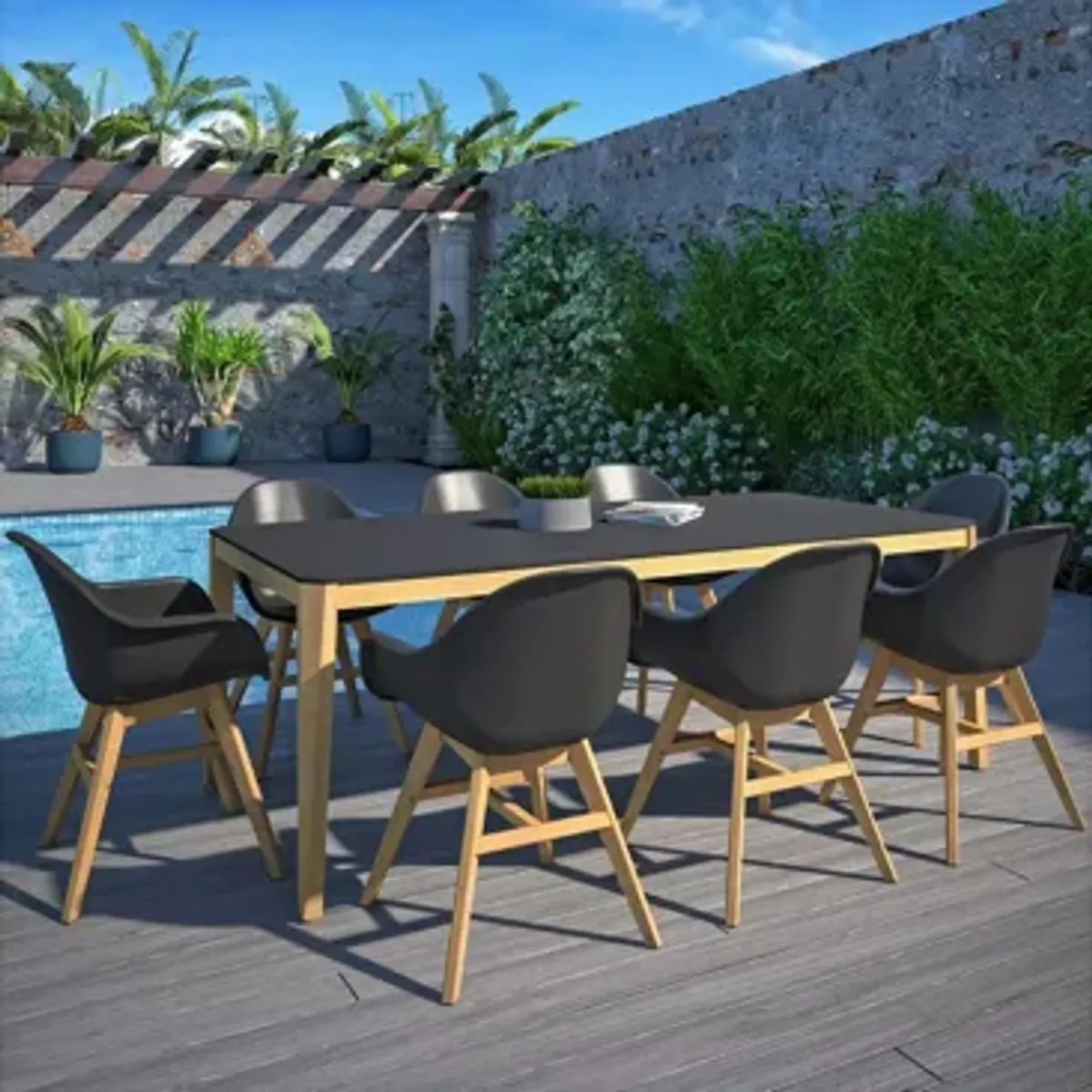 Amazonia Big Outdoor Dining Table