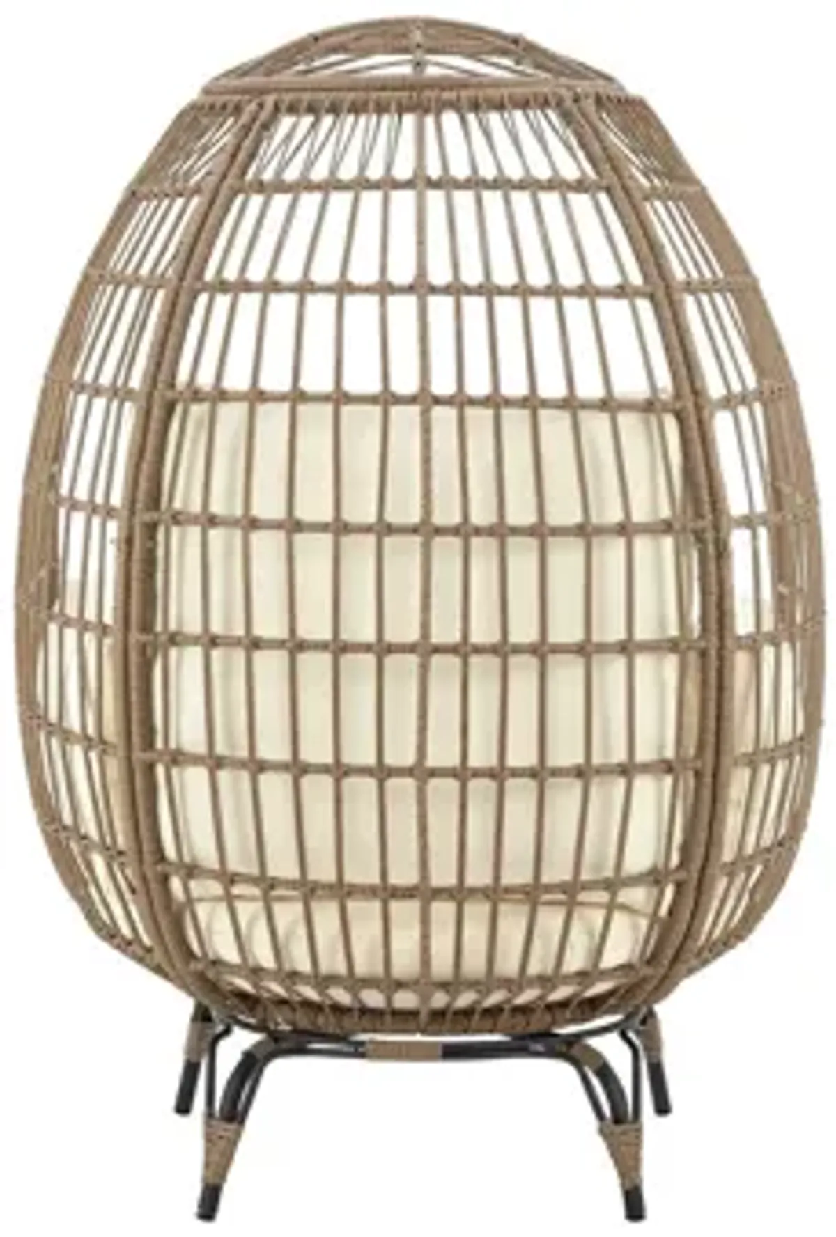 Wixx Outdoor Patio Freestanding Egg Chair