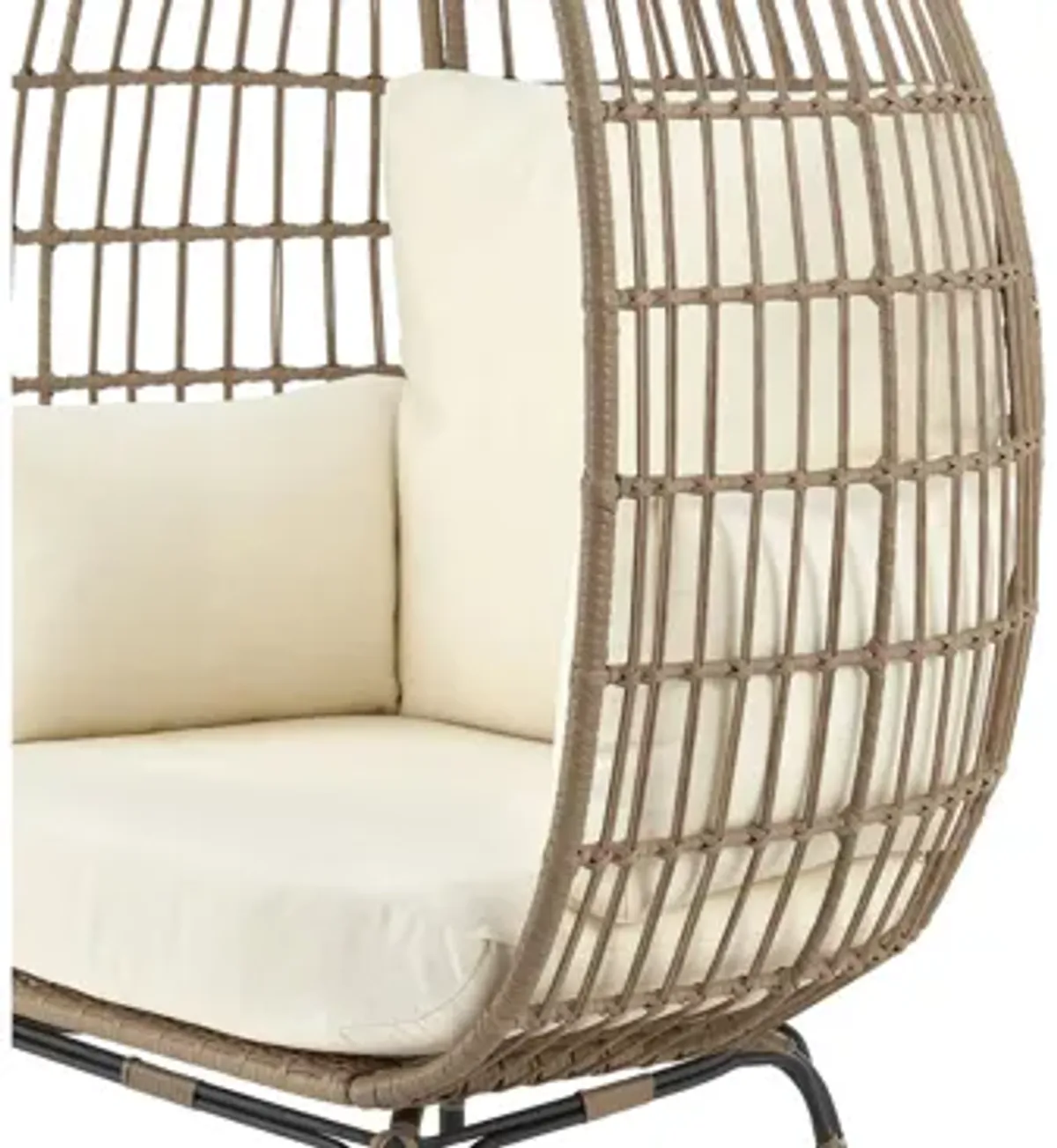 Wixx Outdoor Patio Freestanding Egg Chair