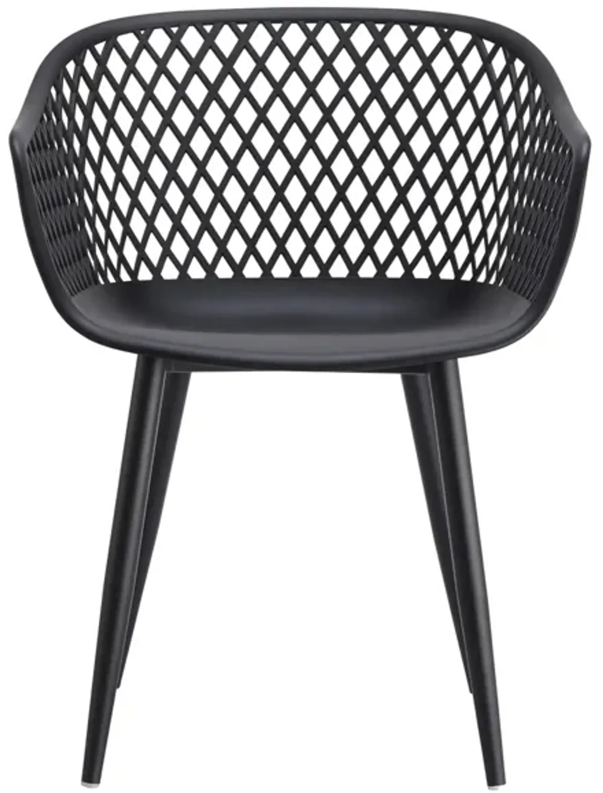 Piazza Outdoor Chair - Set Of Two in Black by Moe's Home Collection