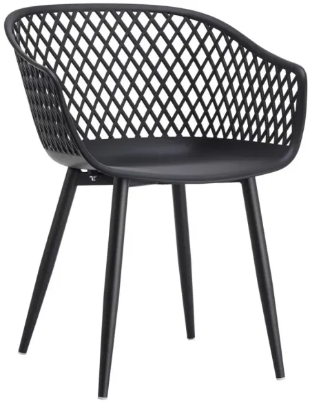 Piazza Outdoor Chair - Set Of Two in Black by Moe's Home Collection