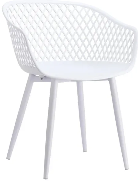 Piazza Outdoor Chair - Set Of Two in White by Moe's Home Collection