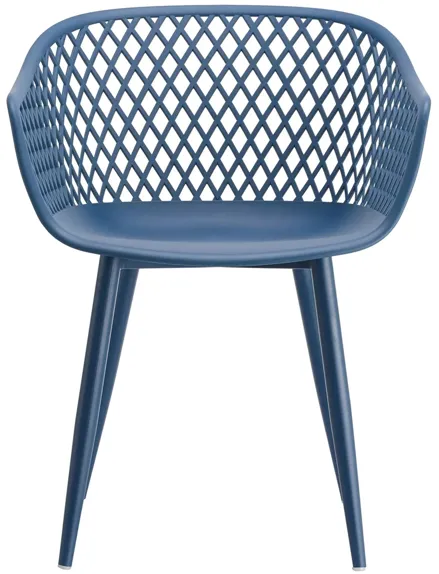 Piazza Outdoor Chair - Set Of Two in Blue by Moe's Home Collection