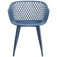 Piazza Outdoor Chair - Set Of Two in Blue by Moe's Home Collection