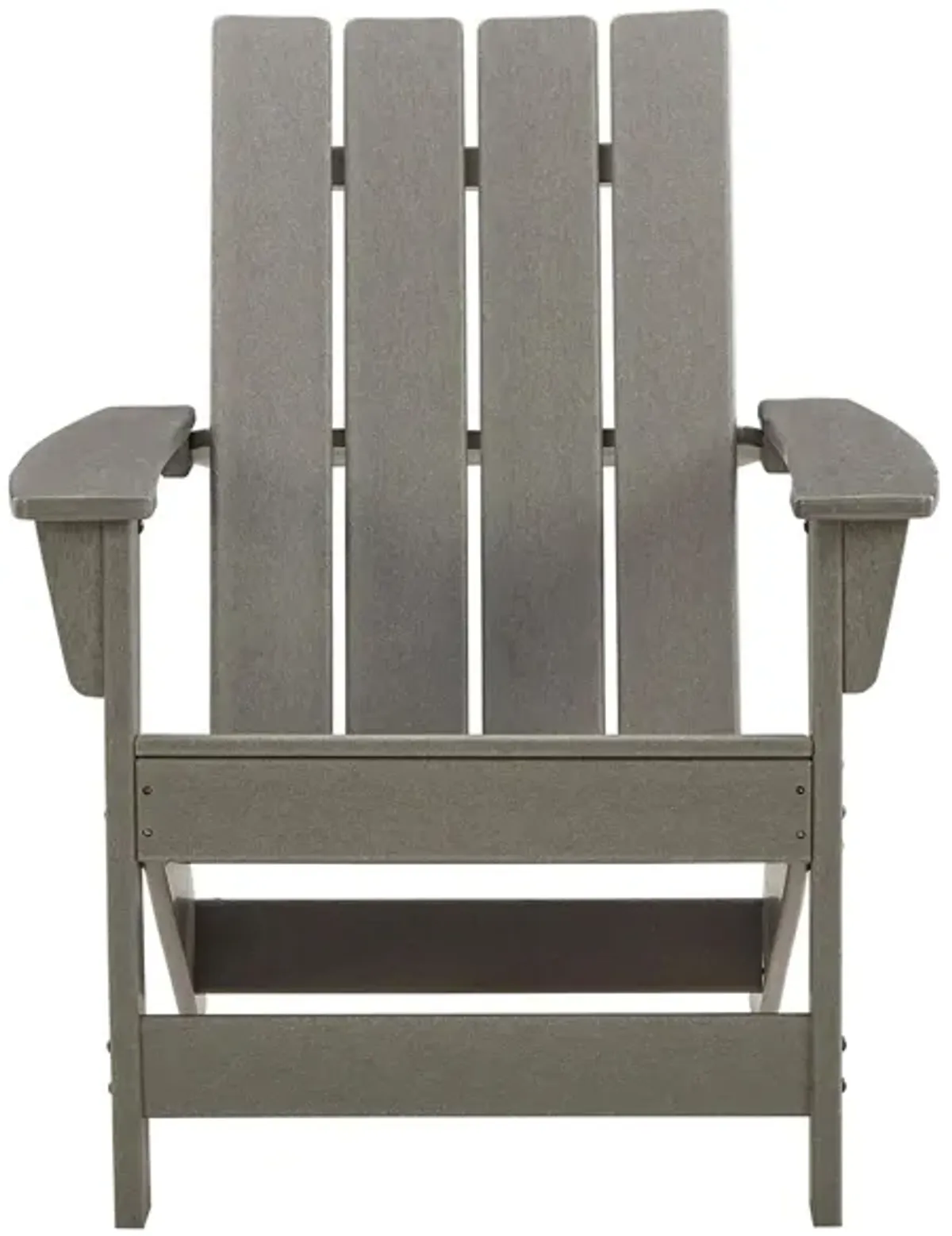 Visola Outdoor Adirondack Chair in Stone by Ashley Express