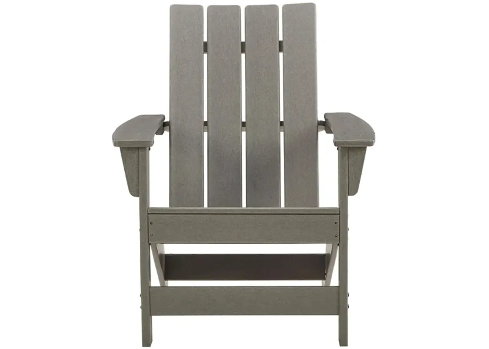 Visola Outdoor Adirondack Chair in Stone by Ashley Express