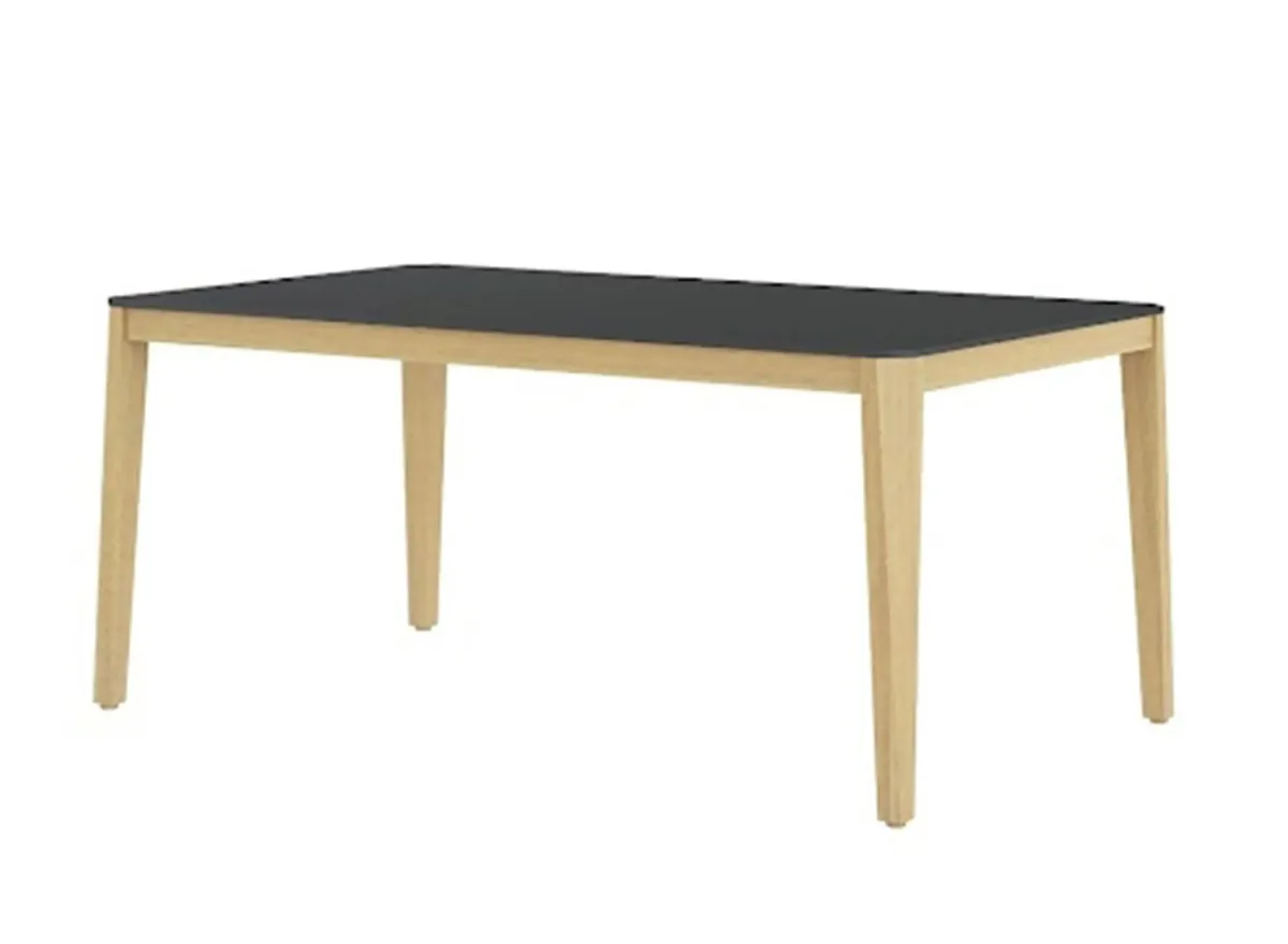 Amazonia Outdoor Dining Table in Black by International Home Miami