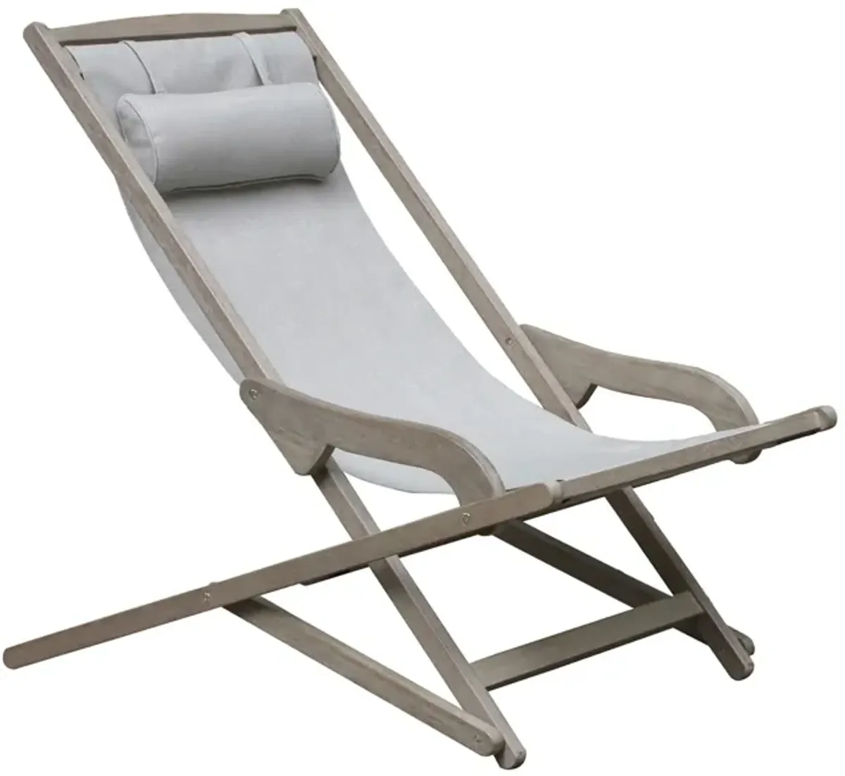 Arrington Outdoor Sling Folding Lounger