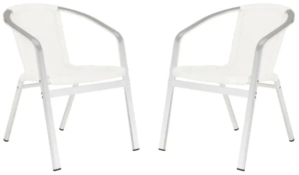 Bruna Outdoor Stacking Armchair - Set of 2