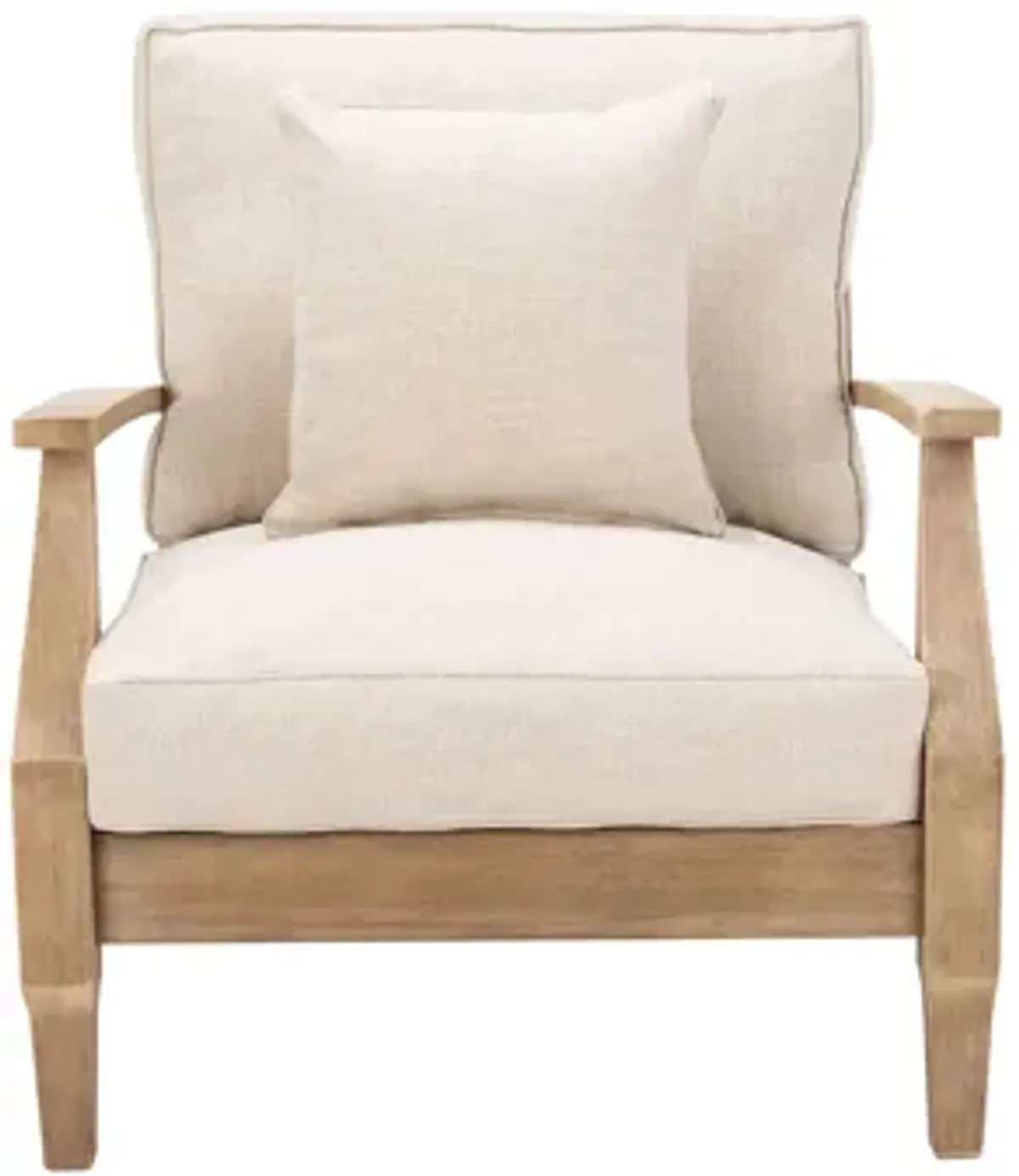 Gabbi Wood Patio Armchair