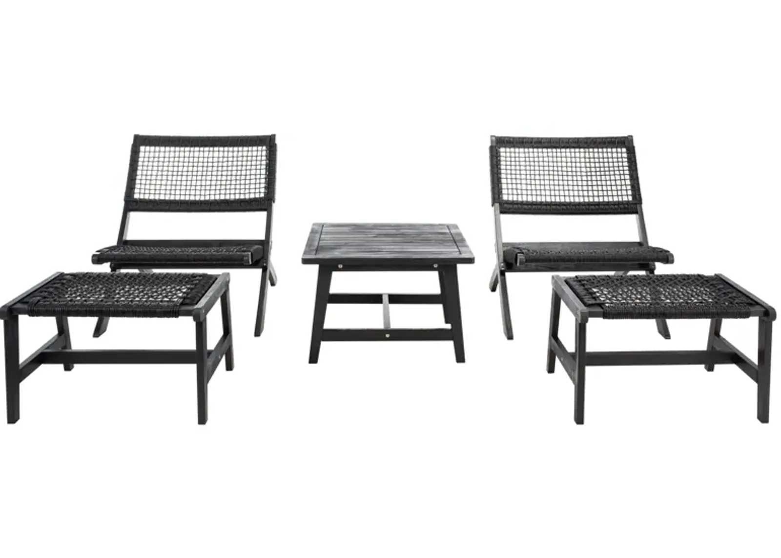 Gresley 5-pc. Patio Set in Graystone by Safavieh