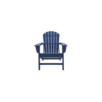 Sundown Treasure Outdoor Adirondack Chair in Blue by Ashley Express