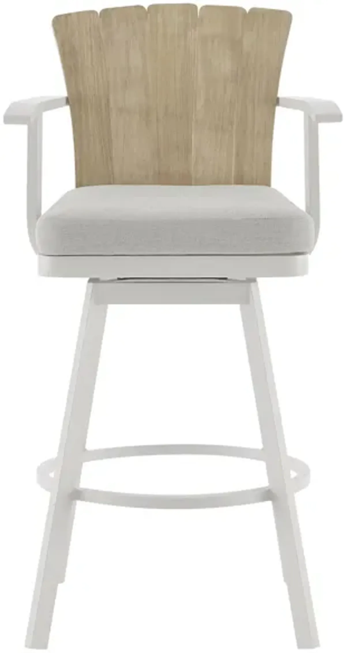 Hazel 44" Outdoor Swivel Bar Stool