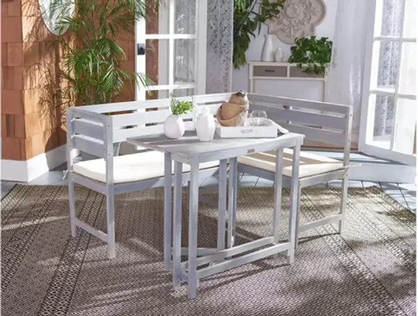 Benaya 3-pc. Outdoor Nook Dining Set
