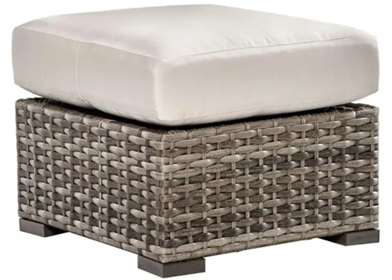 New Java Outdoor Ottoman in Sandstone by South Sea Outdoor Living