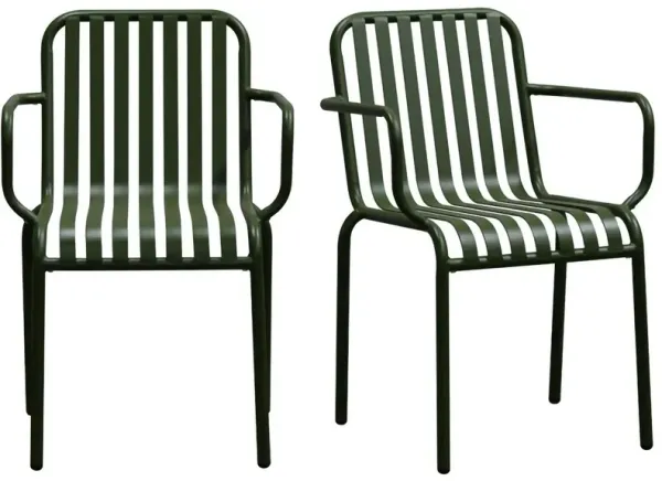 Enid Outdoor Armchair - Set of 2