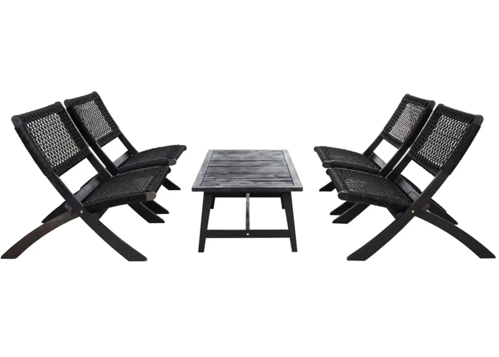 Matteo 5-pc. Patio Set in Terra by Safavieh