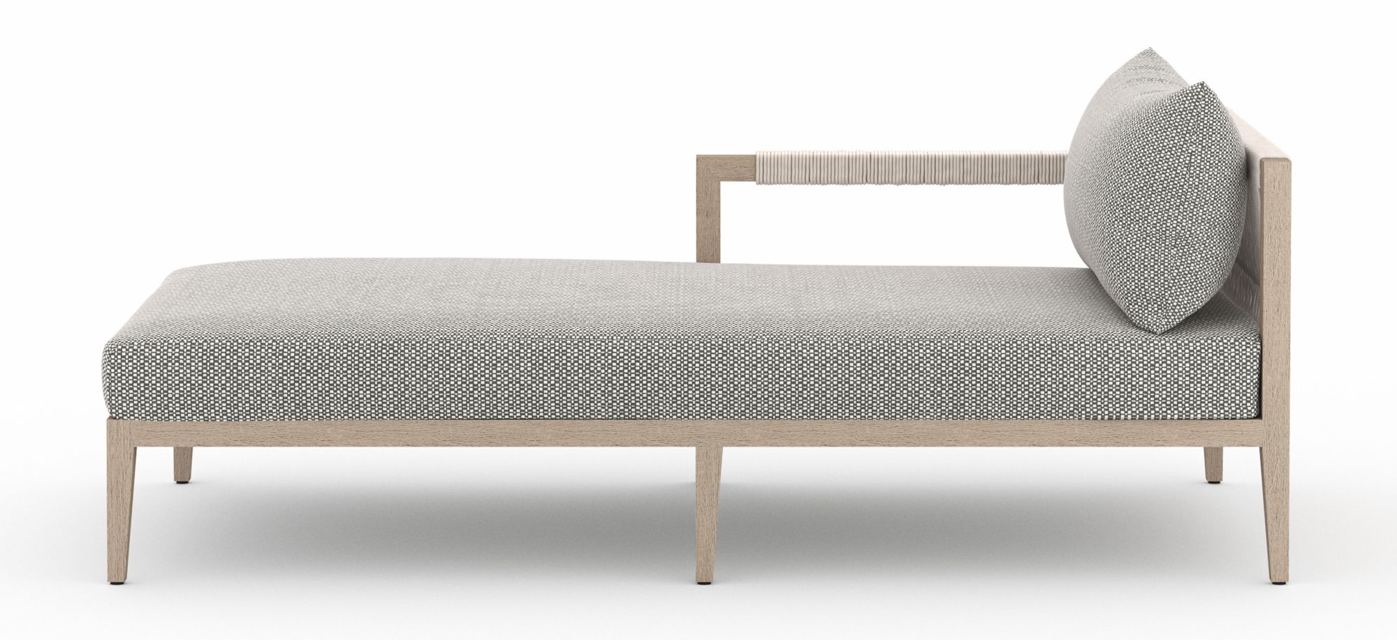 Sherwood Left Arm Facing Outdoor Sofa Chaise Lounge