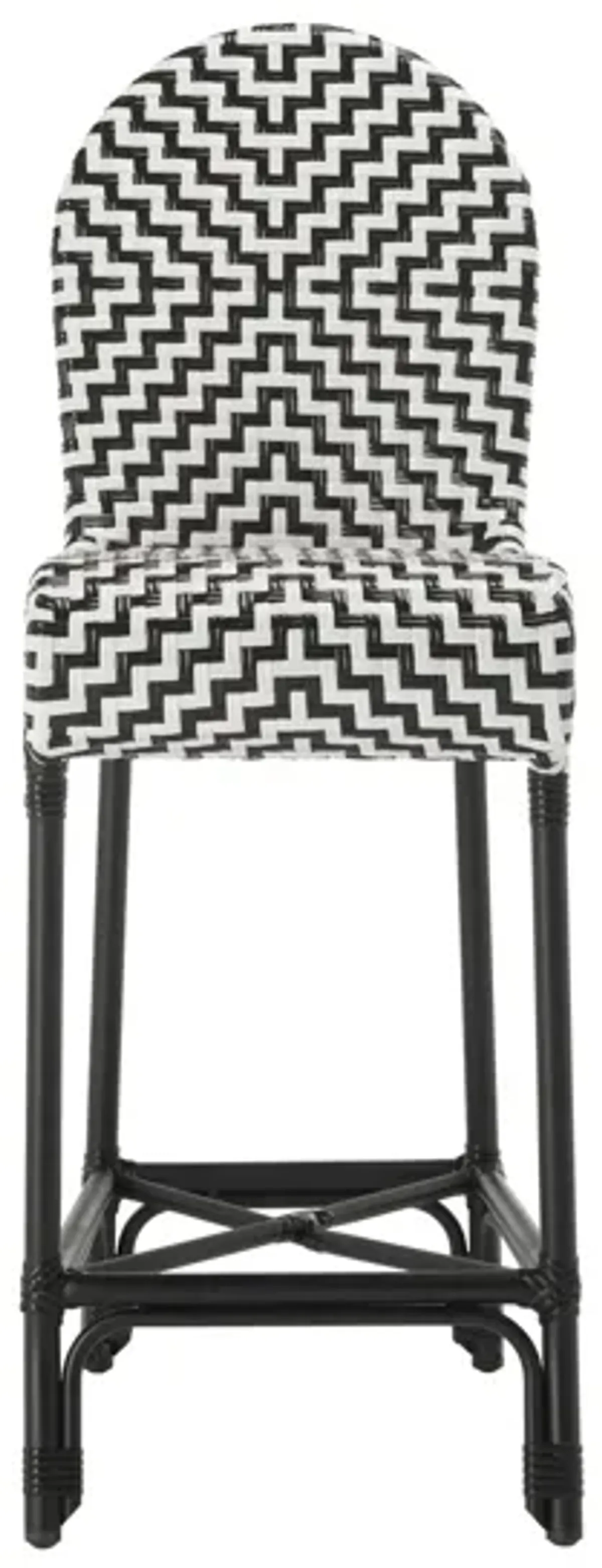 Akita Outdoor Bar Stool in Parrot by Safavieh