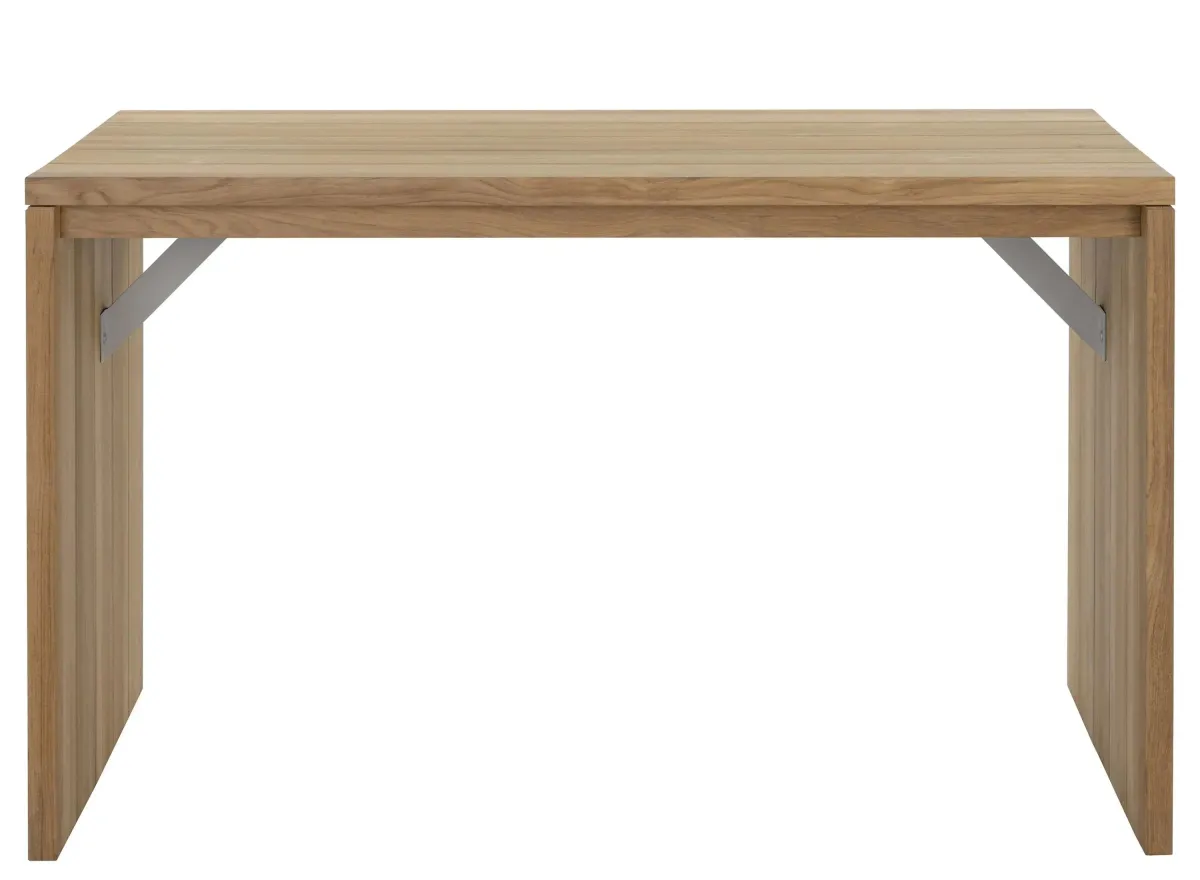 Viga Counter Table in NATURAL by Sunpan