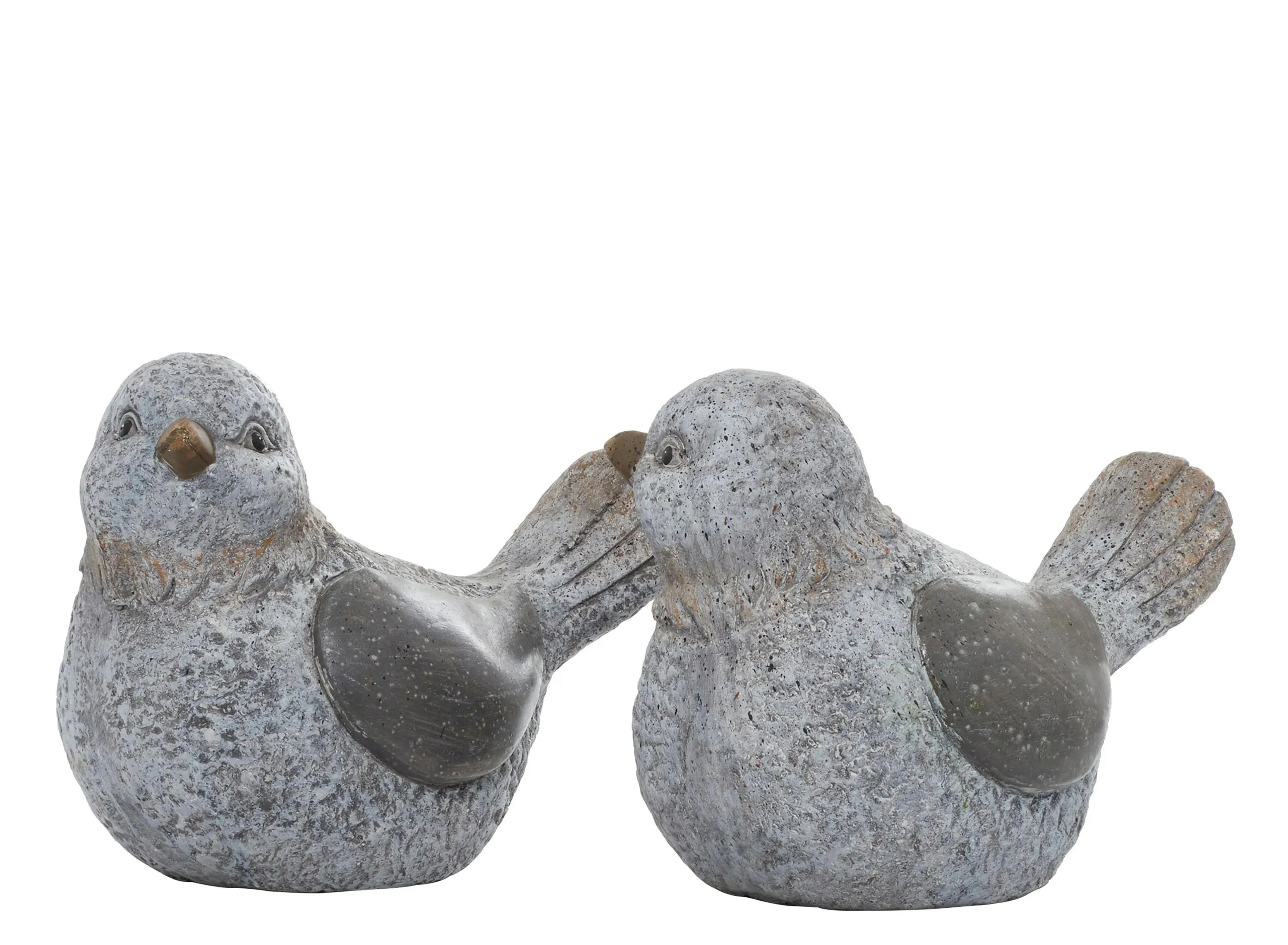 Ivy Collection Riario Garden Sculpture Set of 2 in Gray by UMA Enterprises