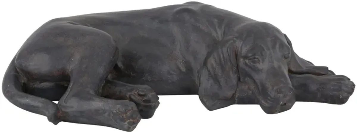 Ivy Collection Black Garden Sculpture