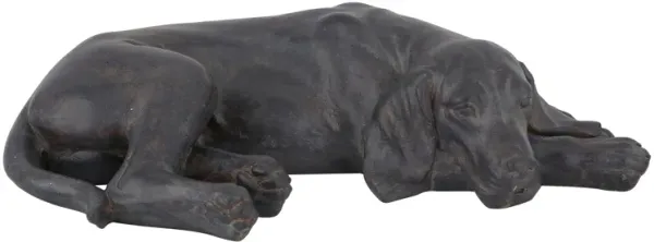 Ivy Collection Black Garden Sculpture