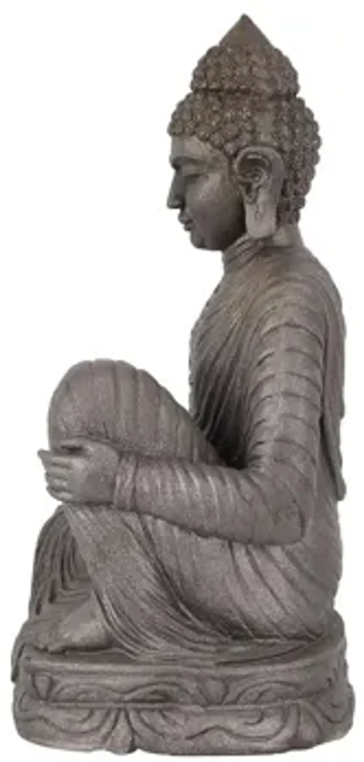 Ivy Collection Dark Brown Garden Sculpture