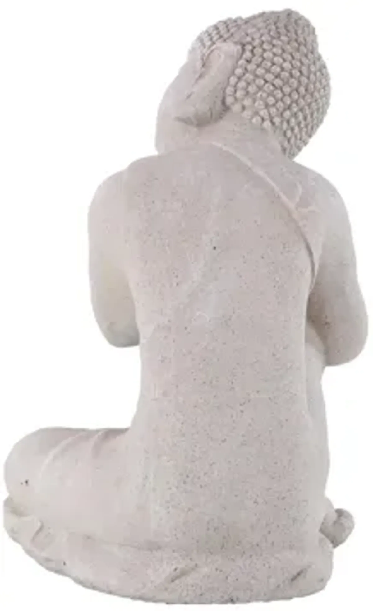 Ivy Collection Gray Buddha Garden Sculpture