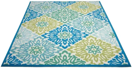Sweet Things Area Rug in Marine by Nourison