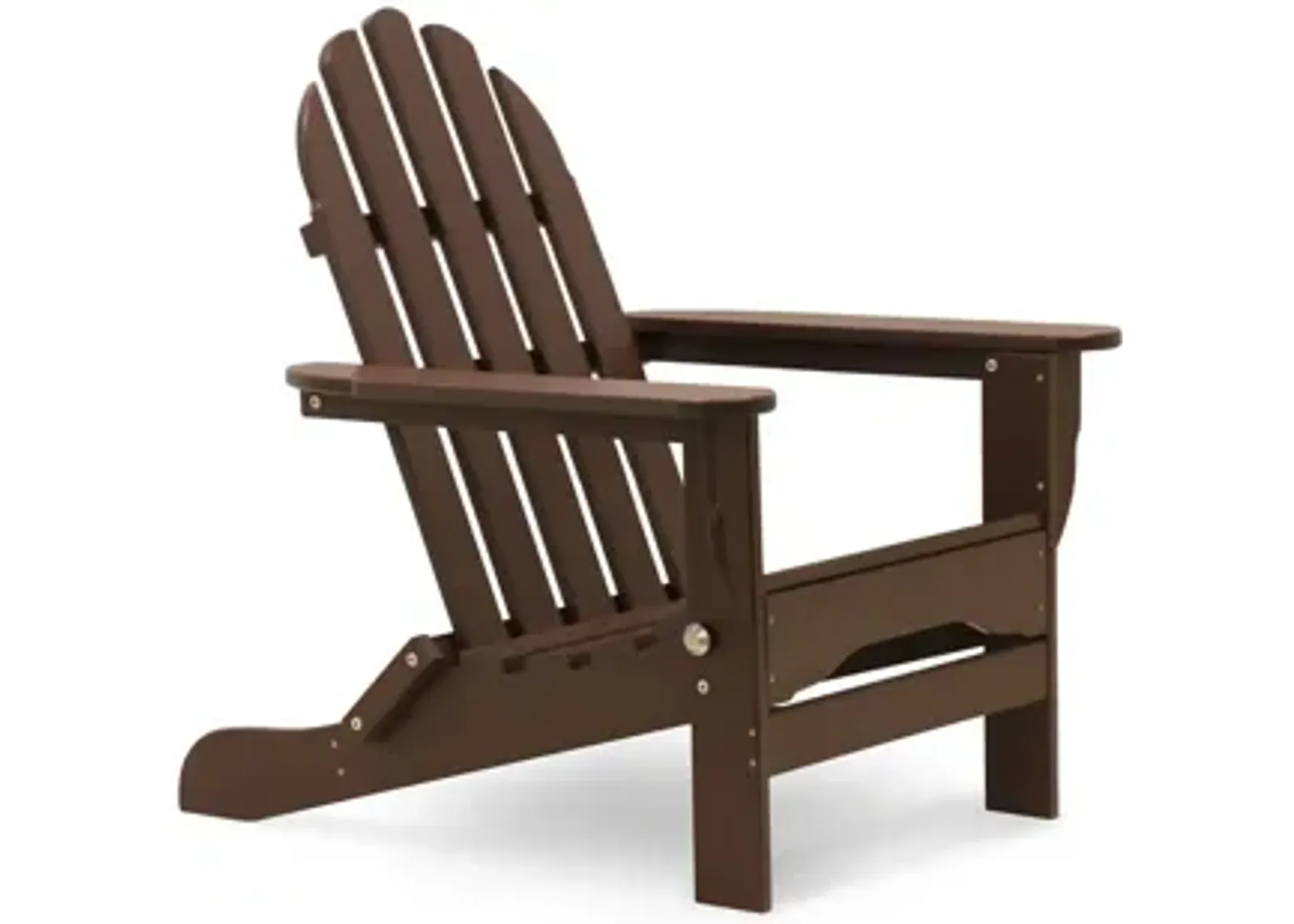 Icon Adirondack Chair in "Chocolate" by DUROGREEN OUTDOOR