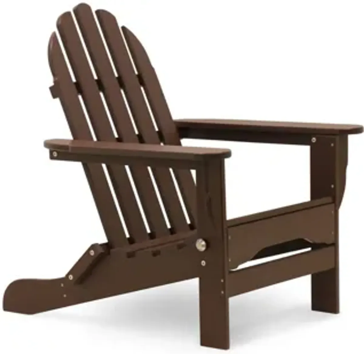 Icon Adirondack Chair in "Chocolate" by DUROGREEN OUTDOOR