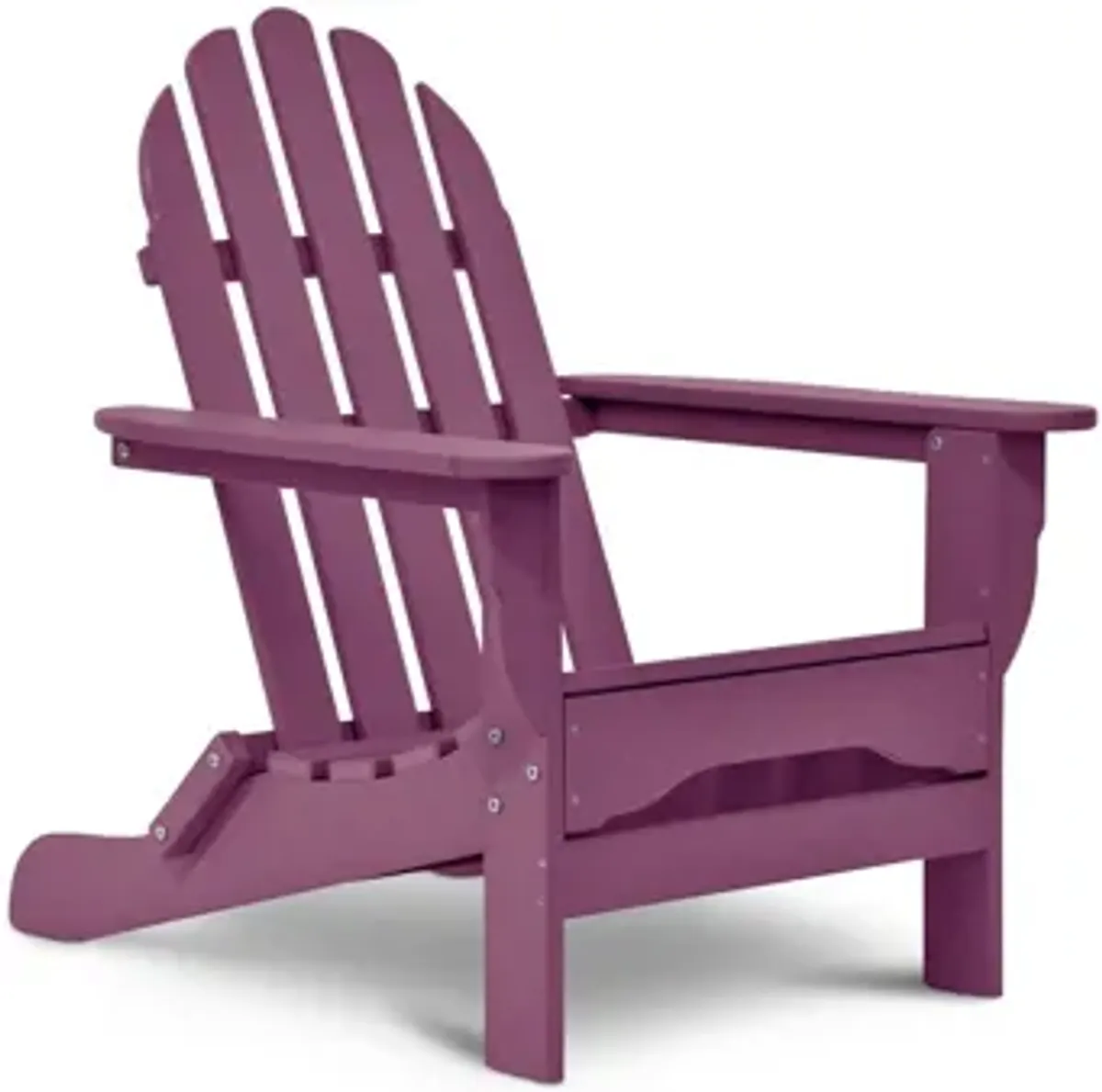 Icon Static Adirondack Chair in "Lilac" by DUROGREEN OUTDOOR