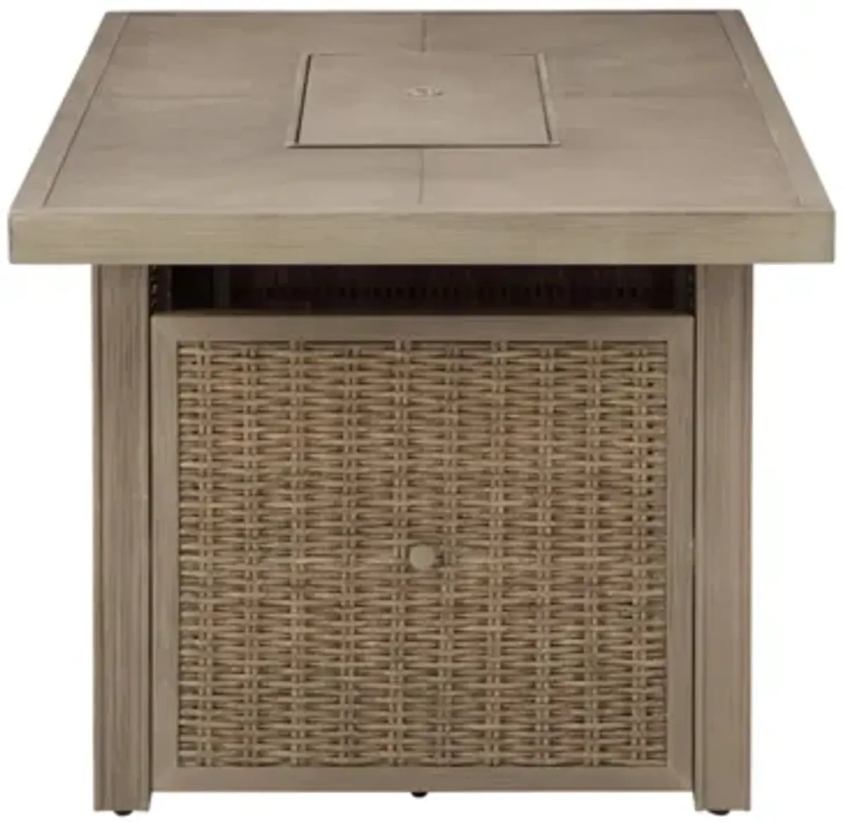 Beachcroft Rectangular Fire Pit Table