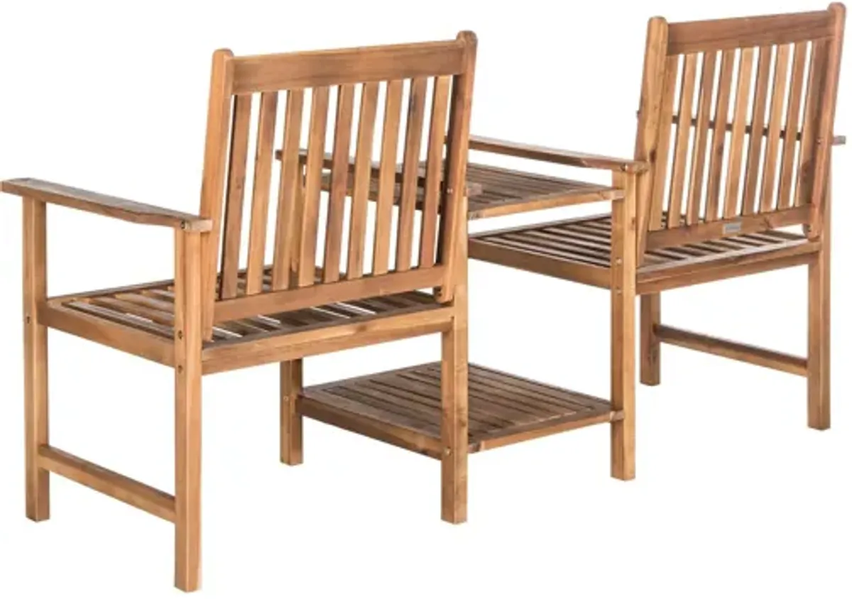 Bangka Outdoor Twin Seat Bench