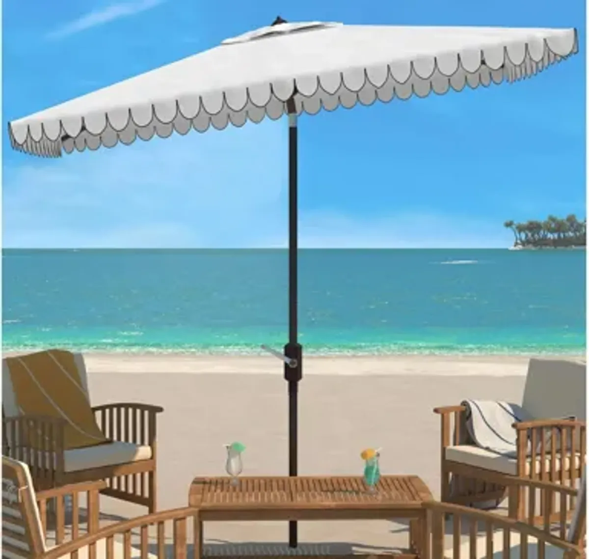 Doreen Rectangular Patio Umbrella