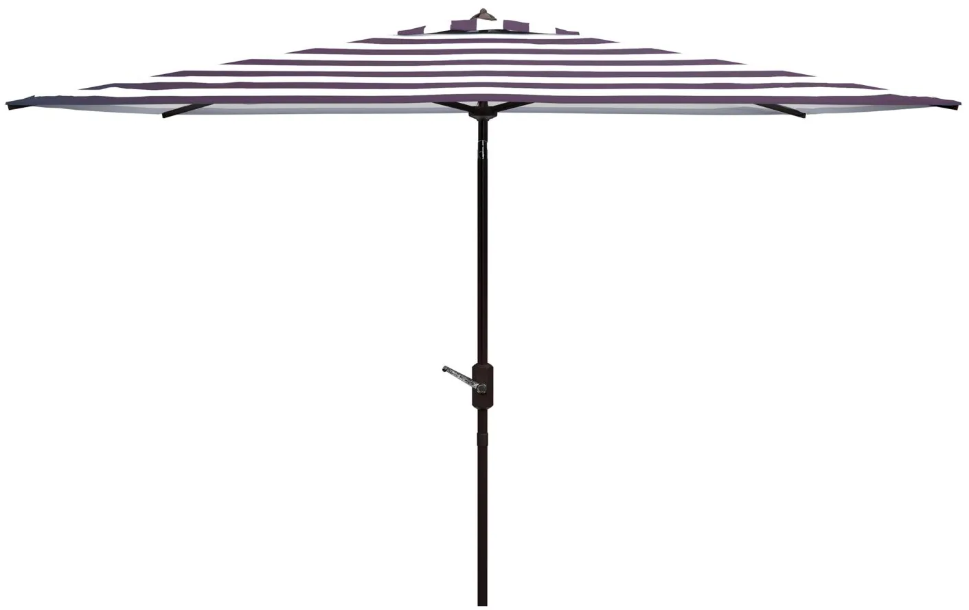 Marcie Outdoor Rectangular Umbrella in Antique Blue by Safavieh