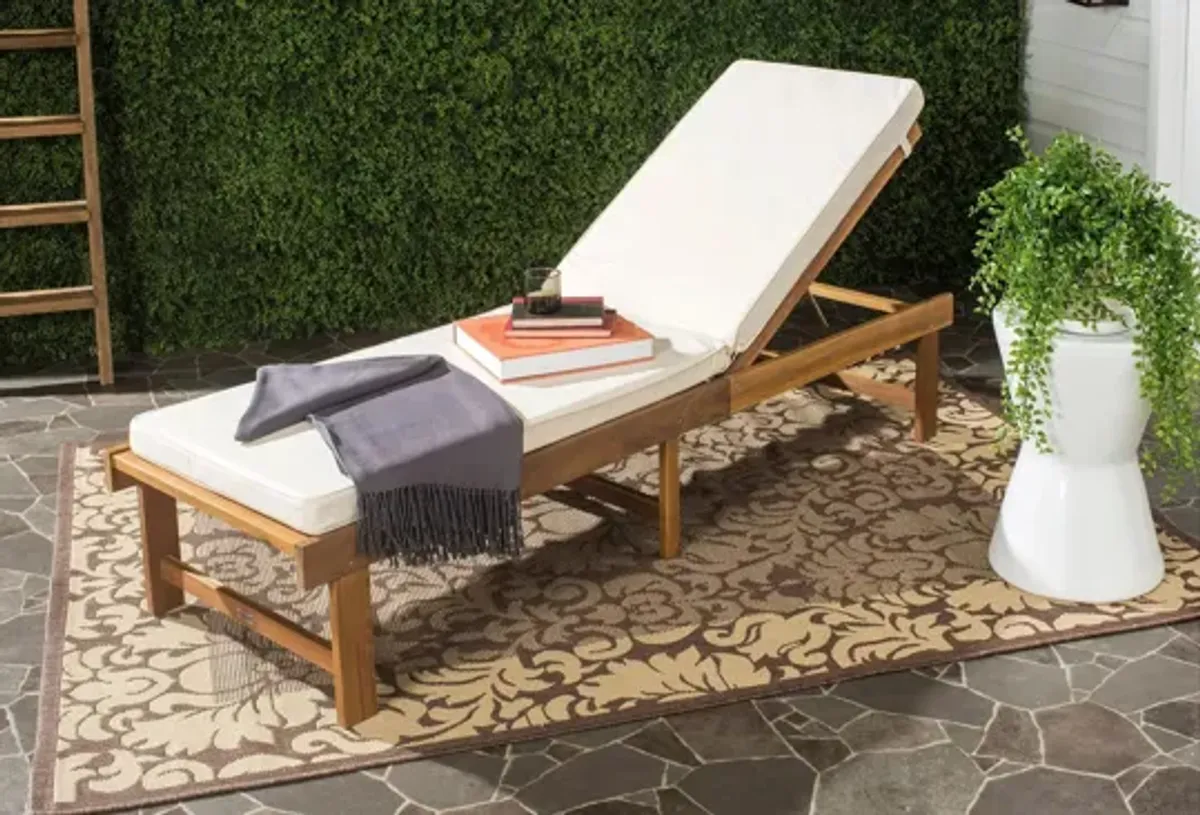 Tia Outdoor Chaise Lounge Chair