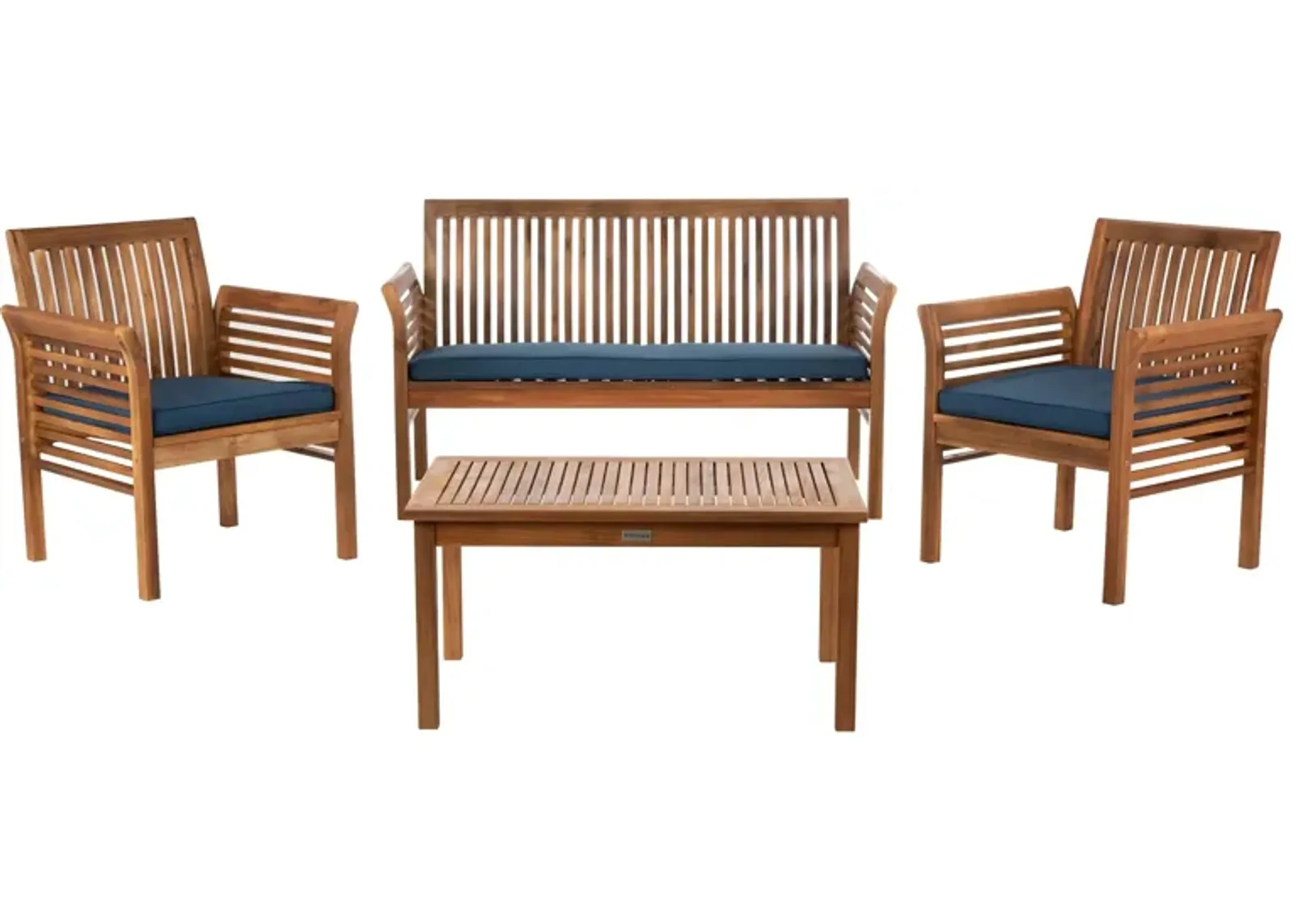 Vlad 4-pc. Patio Set in Forest Green by Safavieh